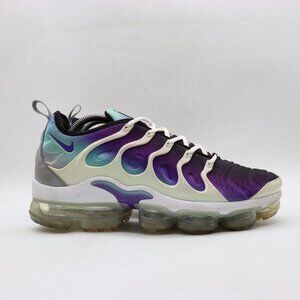 Nike Air Vapormax Plus Men's Size US 9.5 White Fierce Purple Grape Sneakers